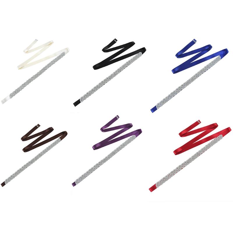 

Belts Retro Waist Belt Crystal Wedding And Sash Bridal Rhinestone Applique Pearls Beaded, White