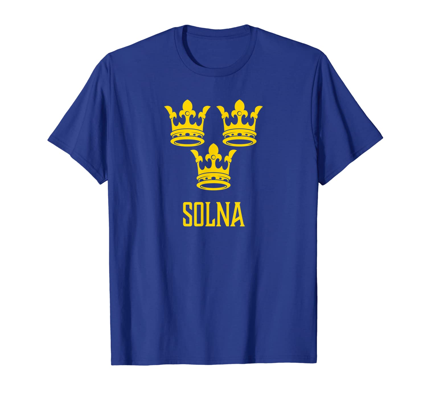 

solna, sweden - swedish sverige t-shirt, White;black