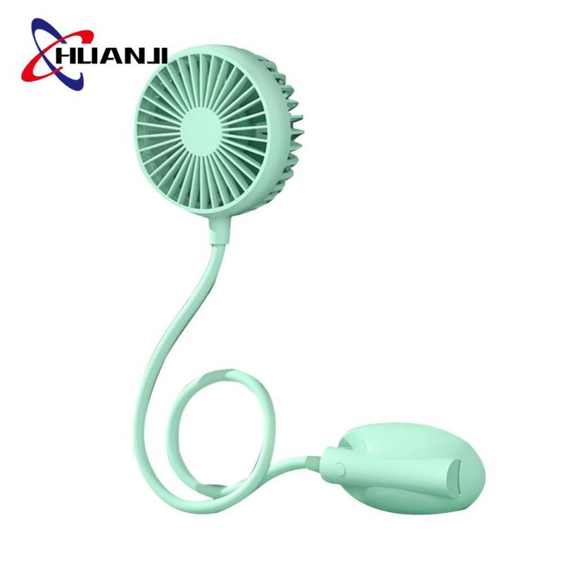 

Electric Fans HUANJI 2021 Multifunction Clip Portable Stroller Lazy Fan Of High Quality Mini Handheld Can Be Bent Dormitory A94