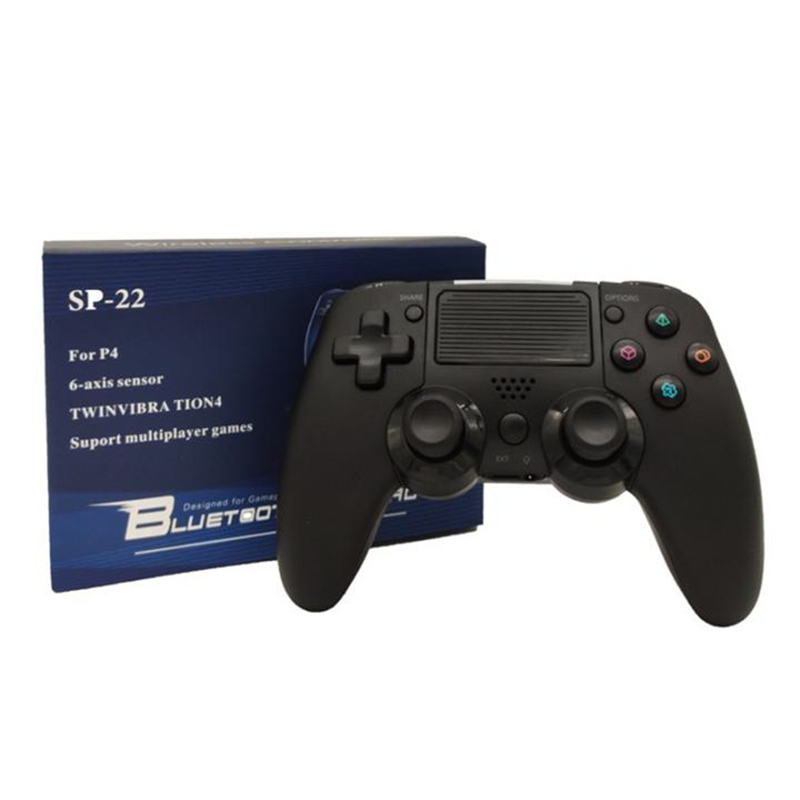 Contrôleur sans fil Bluetooth SP-22 pour PS4 Vibration Joystick GamePad GamePad Contrôleurs de jeu