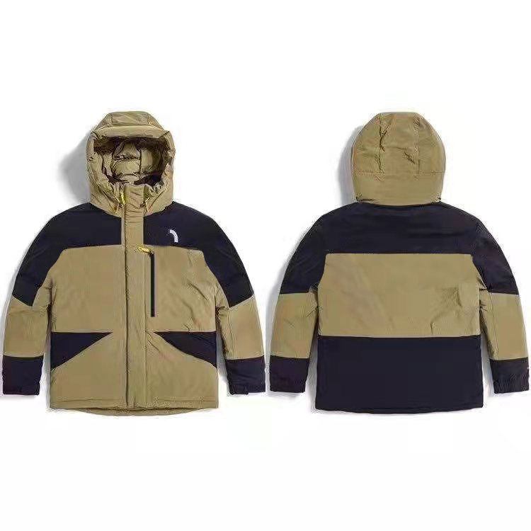

22SS Winter Fashion Men Down Jackets Luxury Designer High Quality Thicken Warm Parka Hoodie Padded Jacket, Black