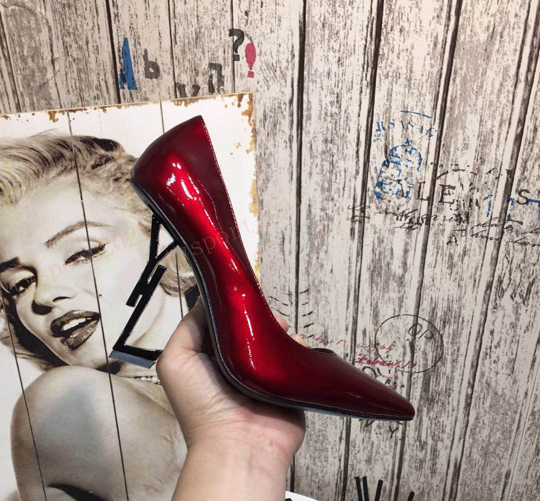 

Women Dress Shoes Red Bottom High Heels Womens fashion Genuine Leather Pumps Lady Sandals Wedding Bottoms with Box, 12