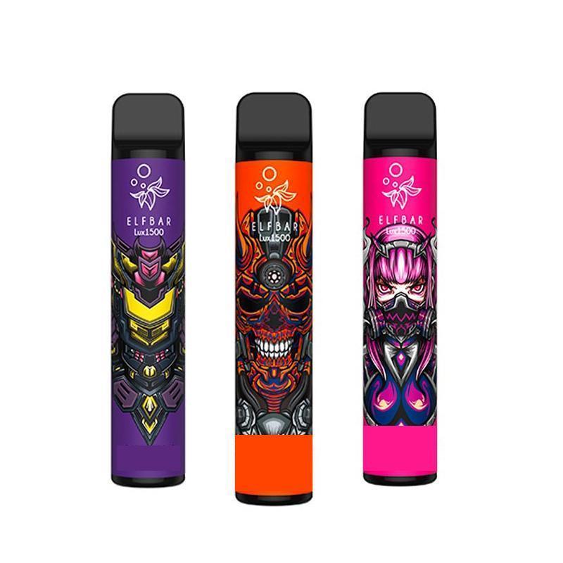 

Elf Bar lux Disposable Electronic Cigarettes Device Vape Pod 600 800 1500 Crystal 2500 hotsale disposables 2% and 5% Strength available