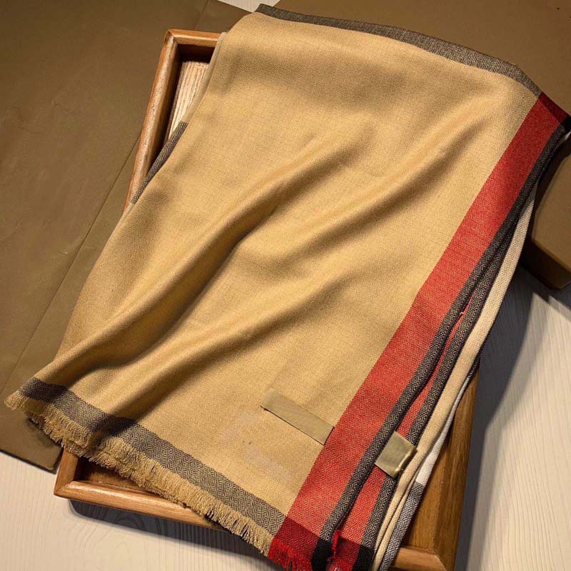 

Scarf Designer New Classic British Plaid Cotton Ladies Quality Luxury Cashmere Scarves For Women Autumn And Winter Shawl Dual-use