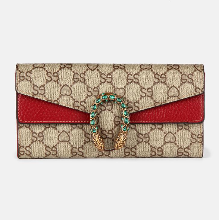 

2021 designer female long paragraph large-capacity multi-function wallet buckle simple and versatile hand holders