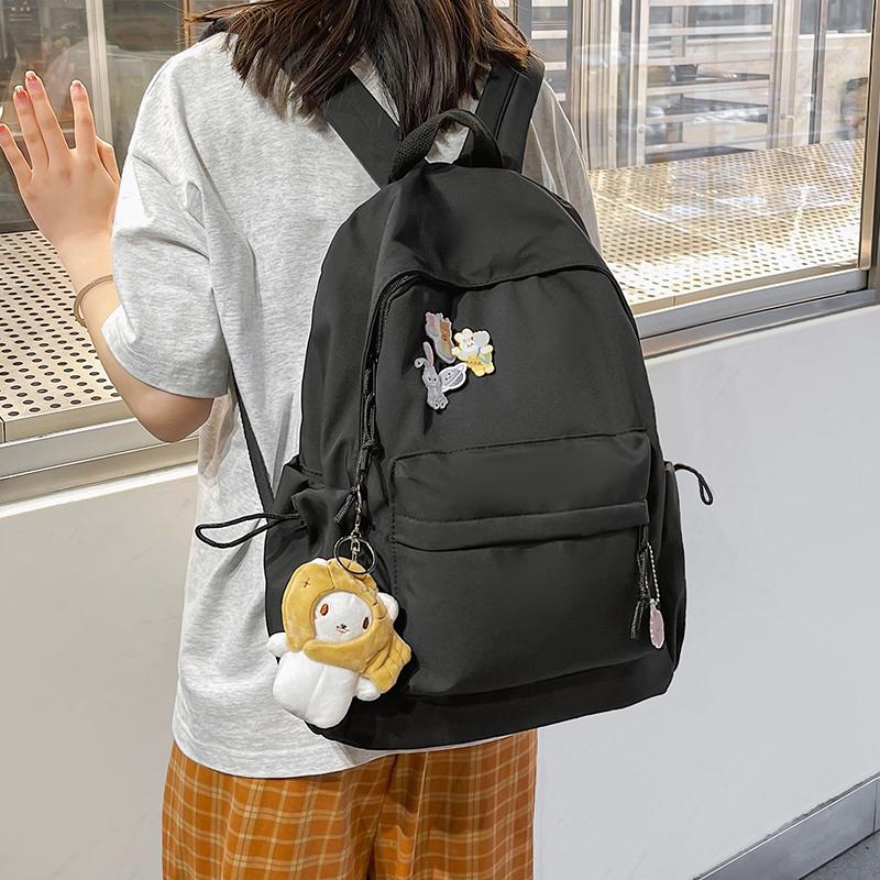 

Backpack Hocudo Fashion Women's Schoolbag Simple Love Multifunctional Waterproof