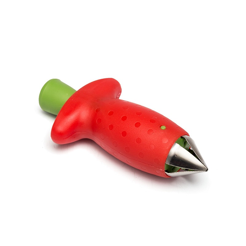 

Strawberry Corers Stem Huller Top Leaf Remover Tomatoes Stalks Stem Remover SpilLter Digging Fruit Vegetable Tools 1850 V2