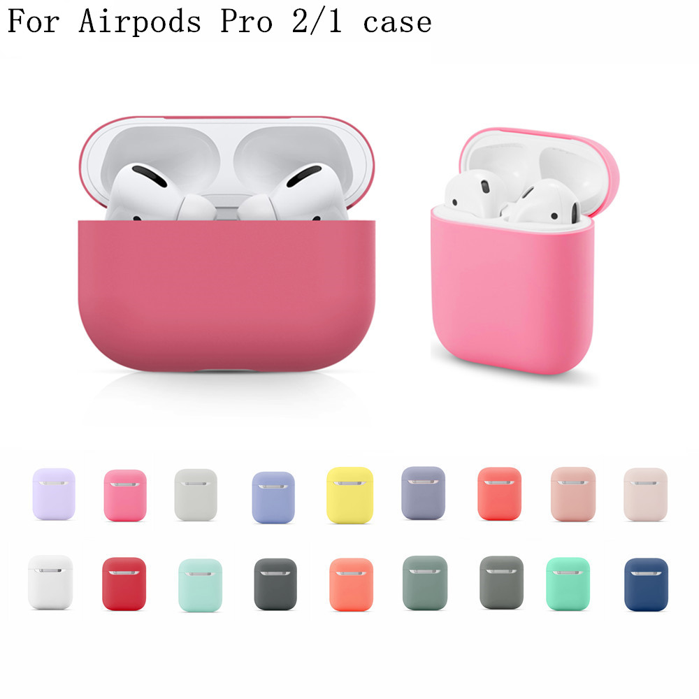 

Earphone Accessories Airpod Cases For Airpods pro 3 case cute soft silicone Ultra-thin wireless sleeve luxury
