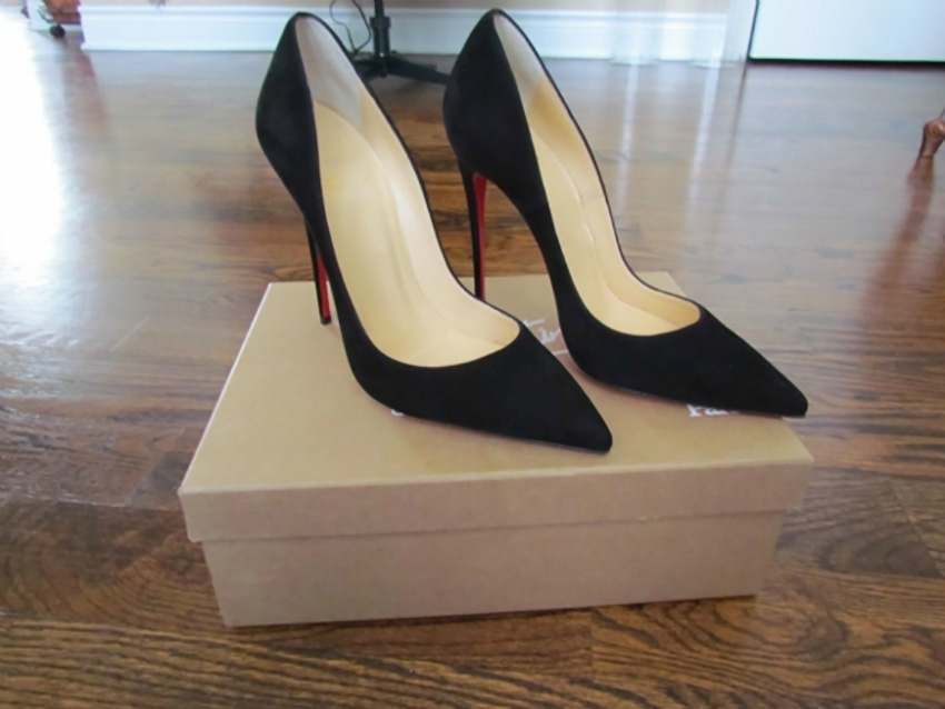 

Brand Red Bottom Sexy Shoes Woman Summer Suede Sandals High-heeled Wedding shoe Pointed toe Fashion Single High heel Pumps 12cm 10cm 8cm DH, Black