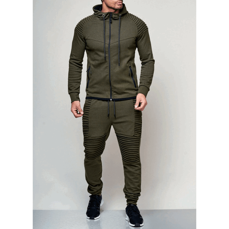 

Professional Long-sleeved Sweater Mens Sports Suit Short-sleeved T-shirt With Shorts Comfortable Breathable And Dry Daily Leisure Sports, Red