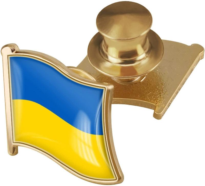 

Other Arts And Crafts Popular Ukrainian Souvenir Decorative Badge Brooch Logo Pray For Ukraine I Stand With Ukraine Peace No War Support Pro