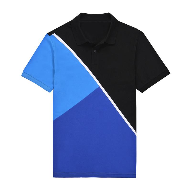 

Crocodile Shirts Casual Shirt Fashion Homme High Quality Colorblock Male Short Sleeve Summer 100% Cotton For Men Men's Polos, White;black