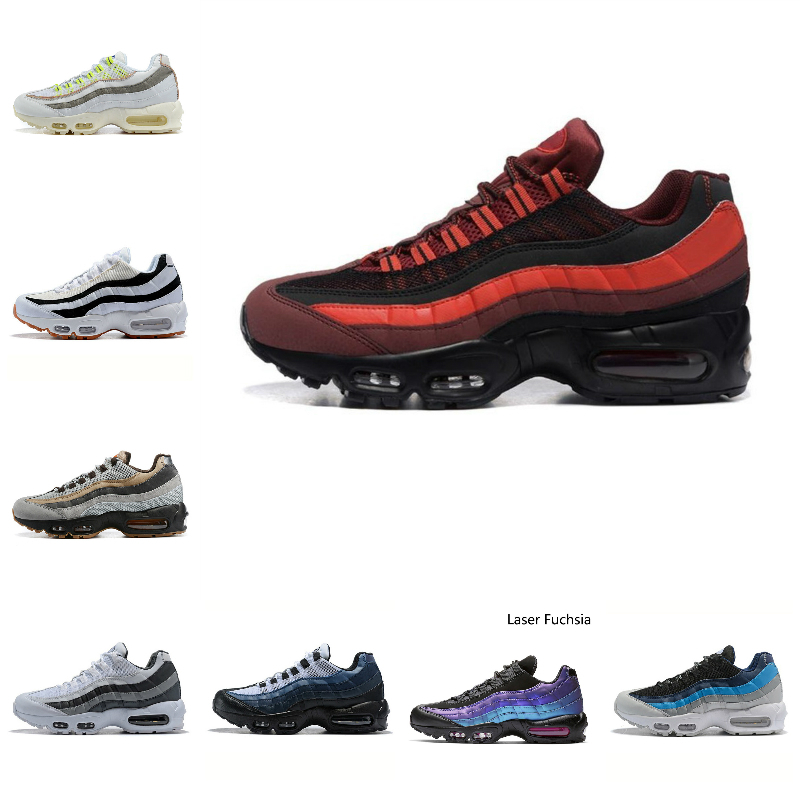 

Wholesale 95 Running Shoes Yin Yang OG Airs Solar Triple Black White Worldwide Seahawks Particle Grey Neon 95s Laser Fuchsia Red Men Women Sports Sneakers Trainers, P0030
