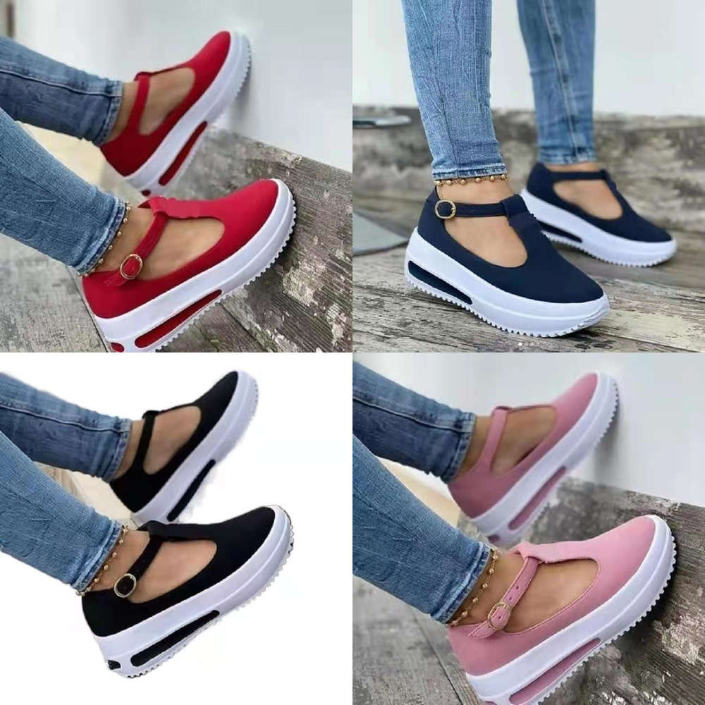 

Casual shoes Women's shoes 2021 summer new muffin thick soled large women's Baotou sandals casual and comfortable single YHBB, Black