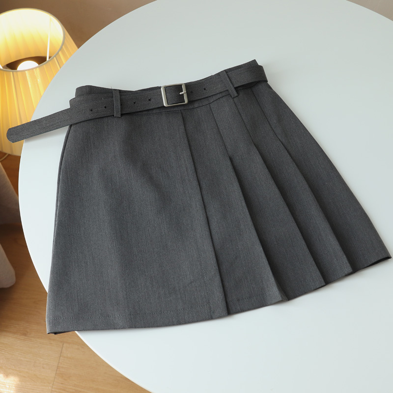 

2021 denim skirt skater clothes women skirt korean fashion clothing, Default color