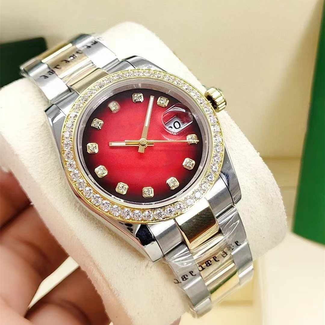 

Luxury Designer Classic Fashion Automatic Mechanical Women's Watch Size 36mm Sapphire Gradient Dial Glass waterproof feature Christmas gift