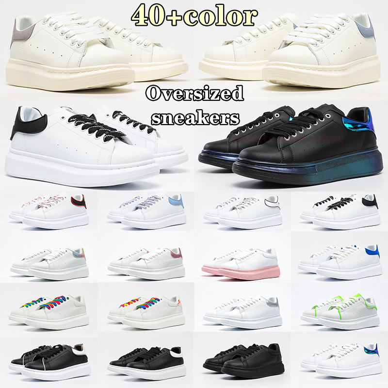 

Fashion Men Shoe Designer Women Leather Lace Up Platform Oversized Sole Sneakers White Black mens womens Luxury velvet suede Casual Shoes 35-46, 31