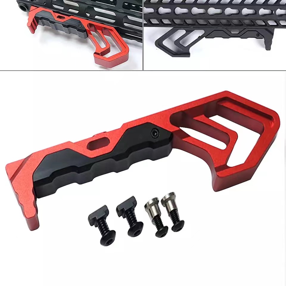 

Tactical TD MOD Handguard Grip for MLOK KEYMOD Hunting Hand Stop Aluminum Fit Picatinny Rail Update Accessory