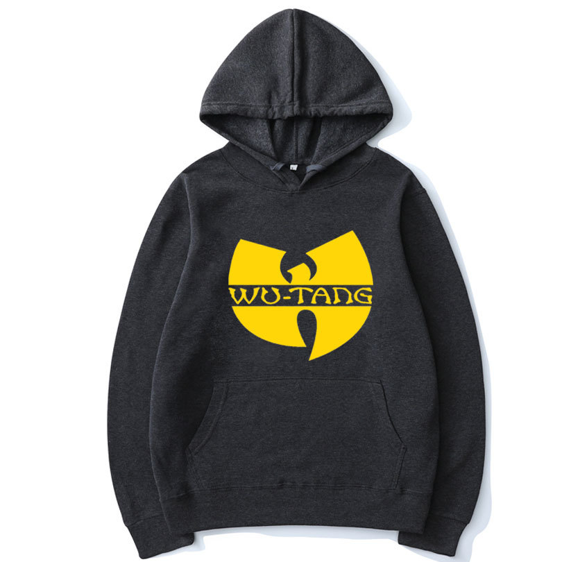 

Wu Tang Clan Men Women Hoodie Hip Hop Band Design Hoodies Fashion Hooded Long Sleeve Sweatshirt Rap Music Tops, Black