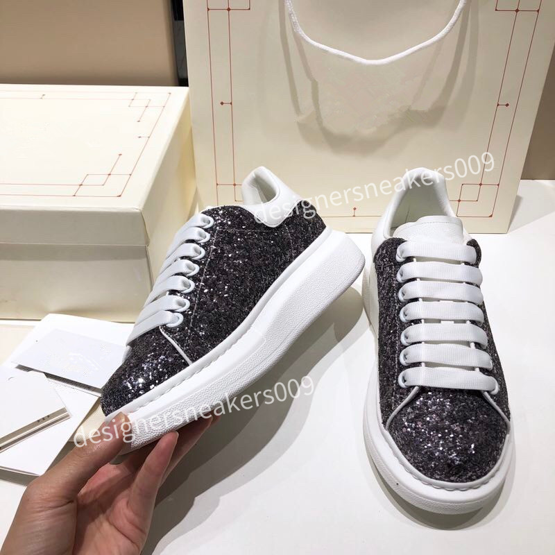 

2022 designer boots fashion shoes men womens sneakers Leather Lace Up Platform Oversized Sole Black Classique White Plat-form 34-46, 12