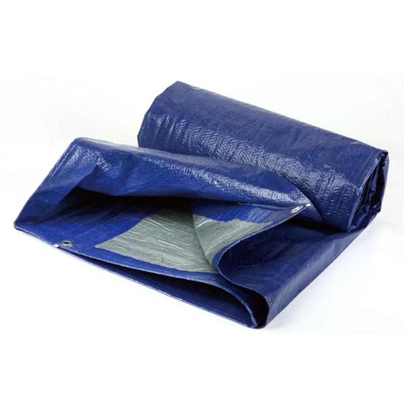 

Outdoor Pads Waterproof Camping Tarpaulin Cover Simple Tent Heavy Duty Tarp Ground Sheet 2 Sizes