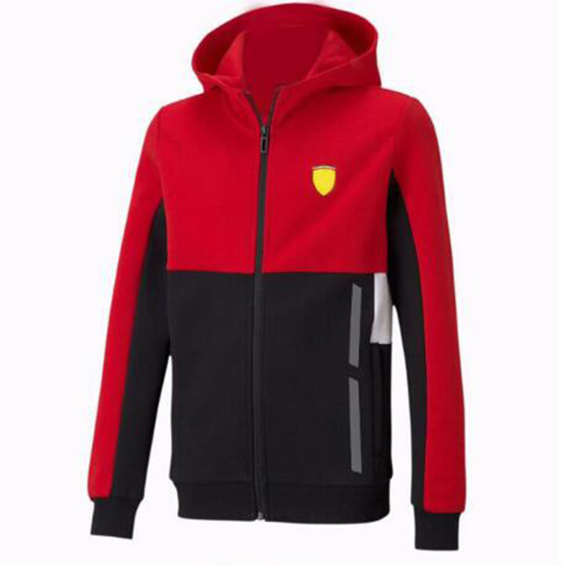

2021F1 Formula One Long Sleeve Polyester Sweatshirt Jacket Zip Hoodie