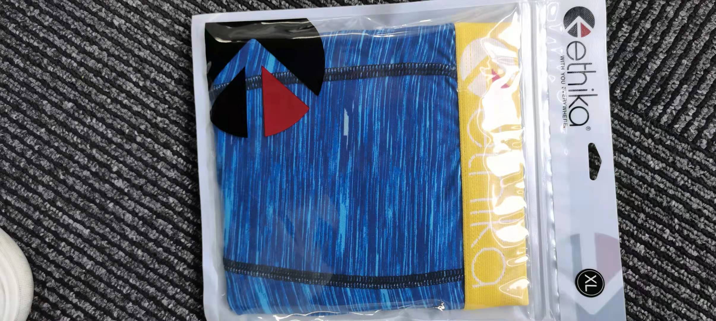 

IN STOCK New listing Men' boxer underwear sports hiphop rock excise underwear skateboard street quick dry With Bag