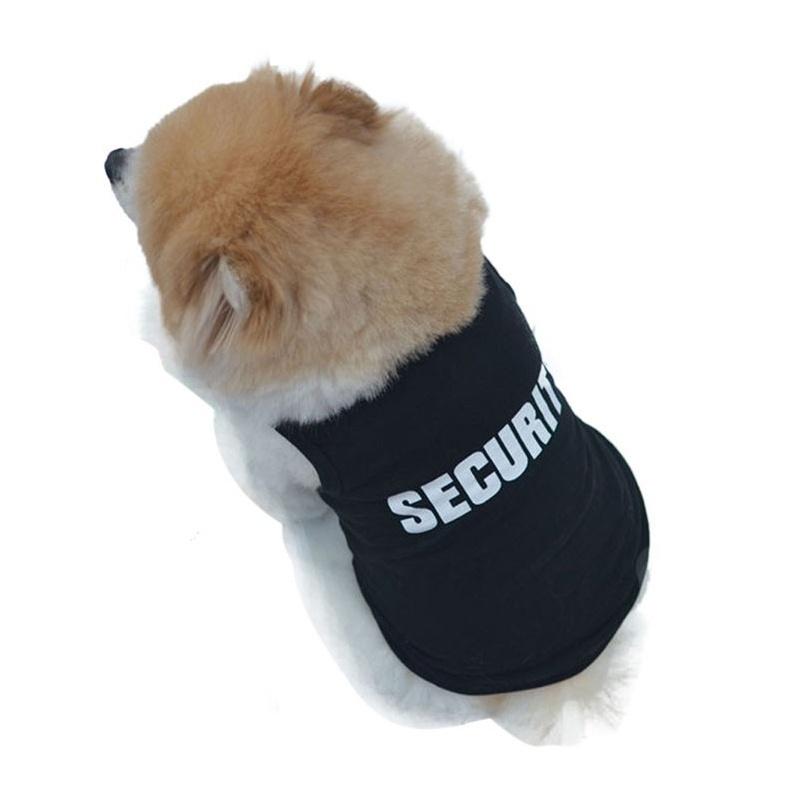 

Dog Apparel Letter Printed Pet Vest Puppy Cotton T Shirt Pets Clothes Coat Outfit Dogs Clothing Costume For Small
