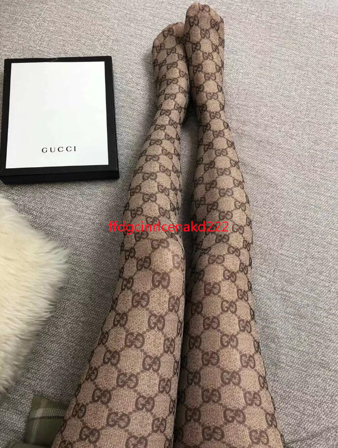 

35 GGHOT Classic NEW Lace Mesh Hollow Out Pantyhose LADY Sexy Mesh tights hosierys Hot Letter Leggings Socks Women Stockings