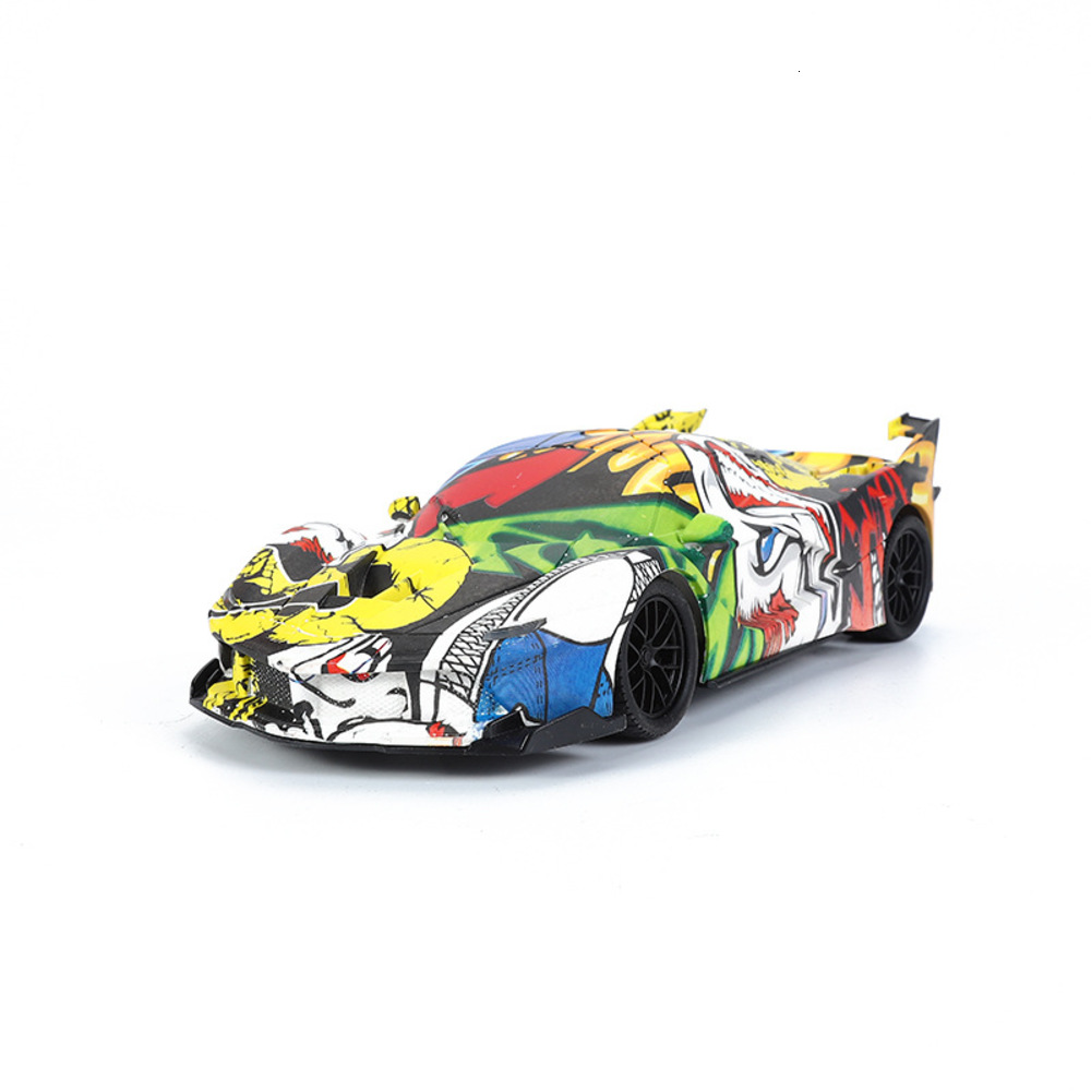 

Electric/RC Car Children's graffiti remote control toy sports racing 4-6 years old drift electric wireless 7-8 high speed car boy 10