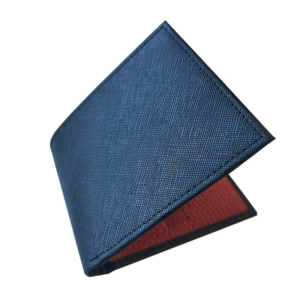 Italy Men's Wallet Genuine Leather Casual Solid Purse with Driver License Handmade Minimalist Card Holder