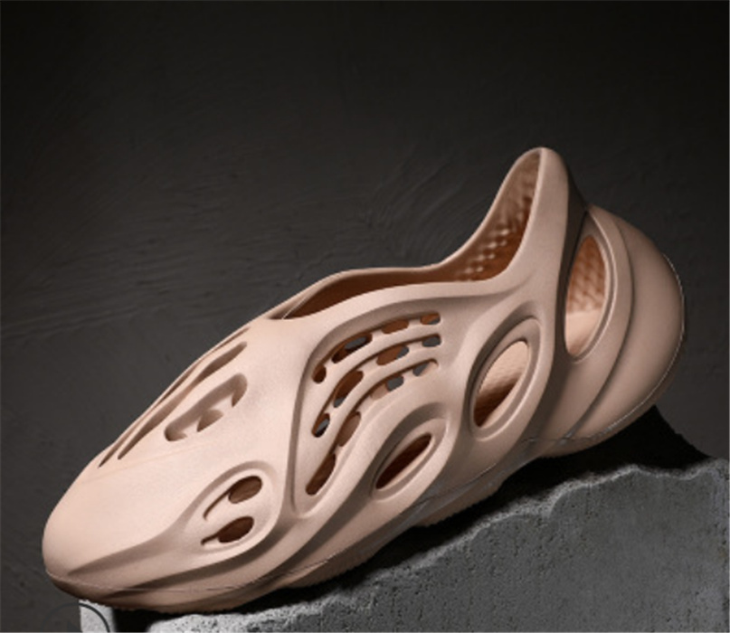 

slippers men slides Bone Earth Brown Desert Sand Foam Runner triple white black womens outdoor sandals