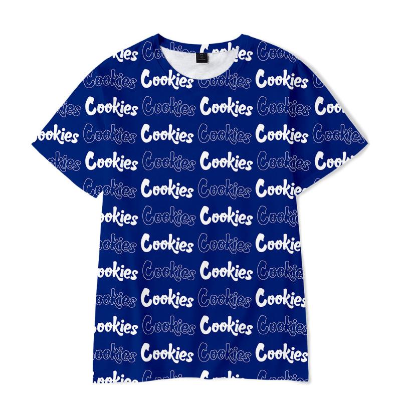 

Cool Cookies Cartoon T Shirts Men Unisex Fashion T-shirt Graphic Hip Hop Streetwear Top Tees