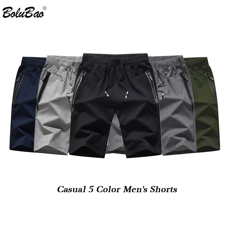 

BOLUBAO Fashion Brand Running Shorts Men Summer Men's Letter Print Shorts Male Casual Fitness Bermuda Short Bottom 210518, Shenlan