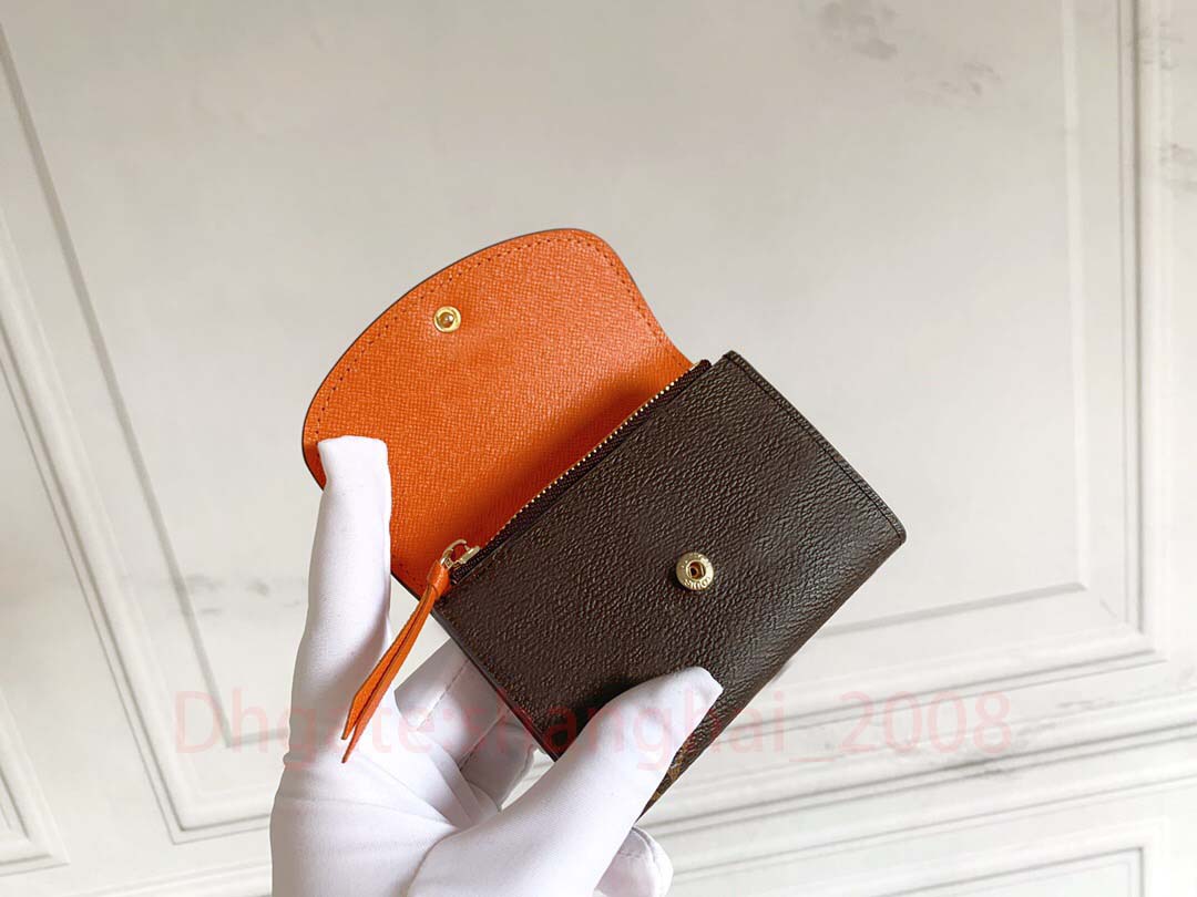 

women luxurys mens designers womens shoulder fashion wallet handbags bags purses Credit card holder tote bag key pouch Zippy Coin Purse, Brown flower