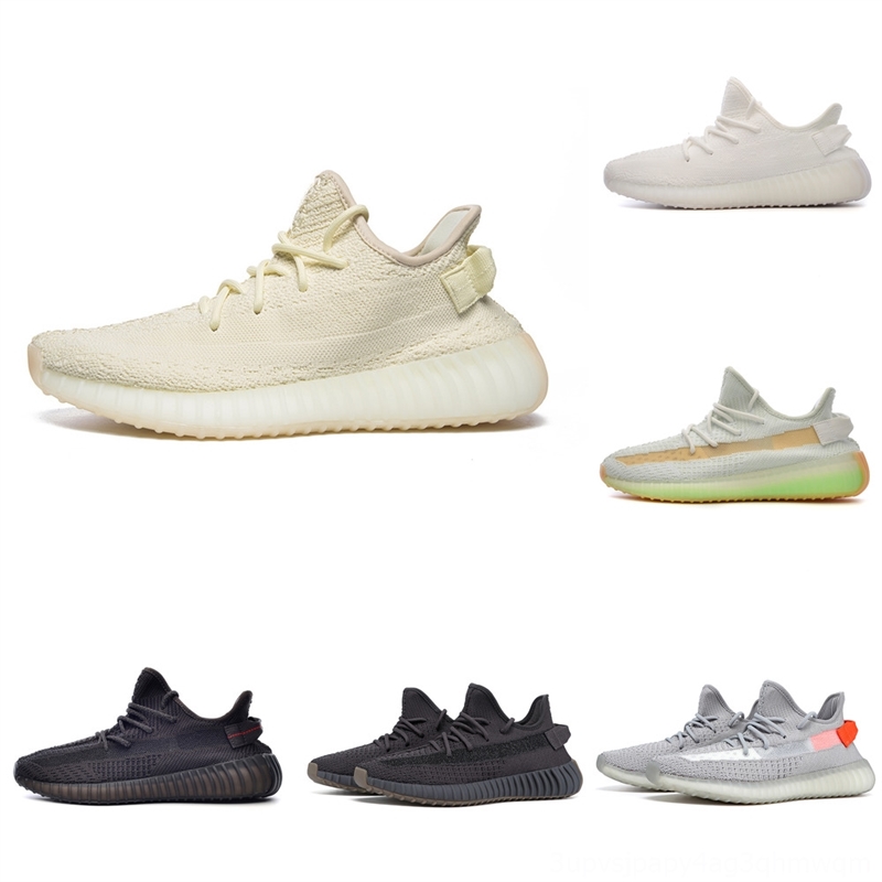 UUjrS Top quality cushionsRunning Shoes 350 for men women Brushstroke Ghost Red BlackBe TrueSail White Praia Mens Trainers-image-699598129