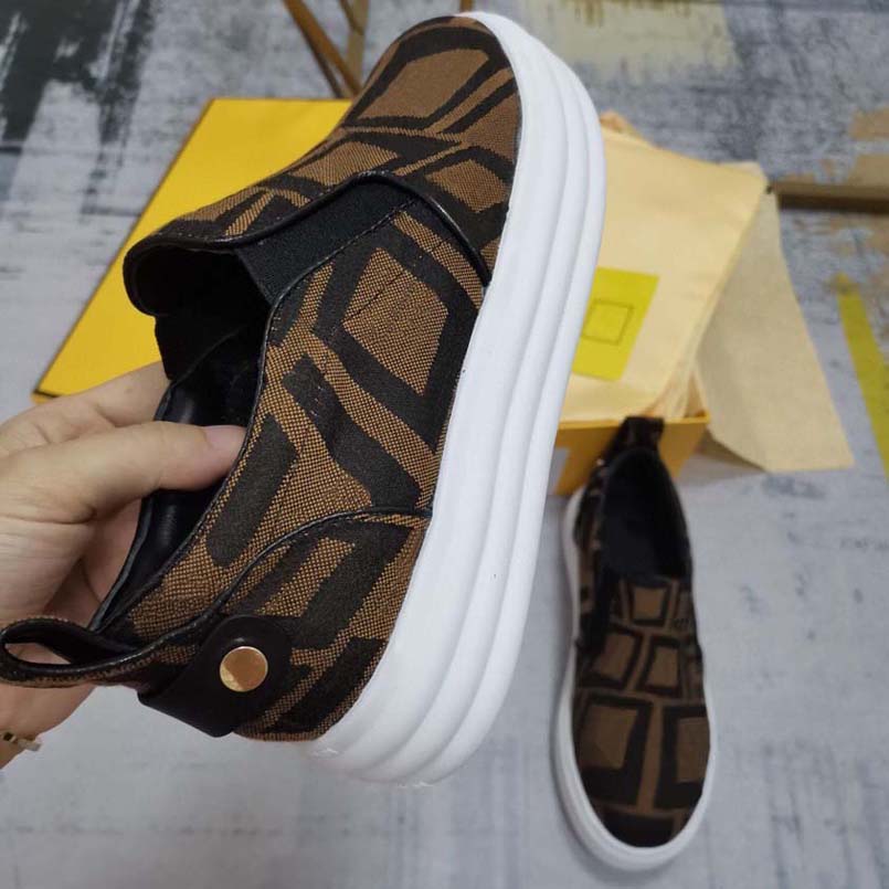 

Fashion Best Top Quality real leather Handmade Multicolor Gradient Technical sneakers men women shoes Trainers shoe008 2501-8, Box