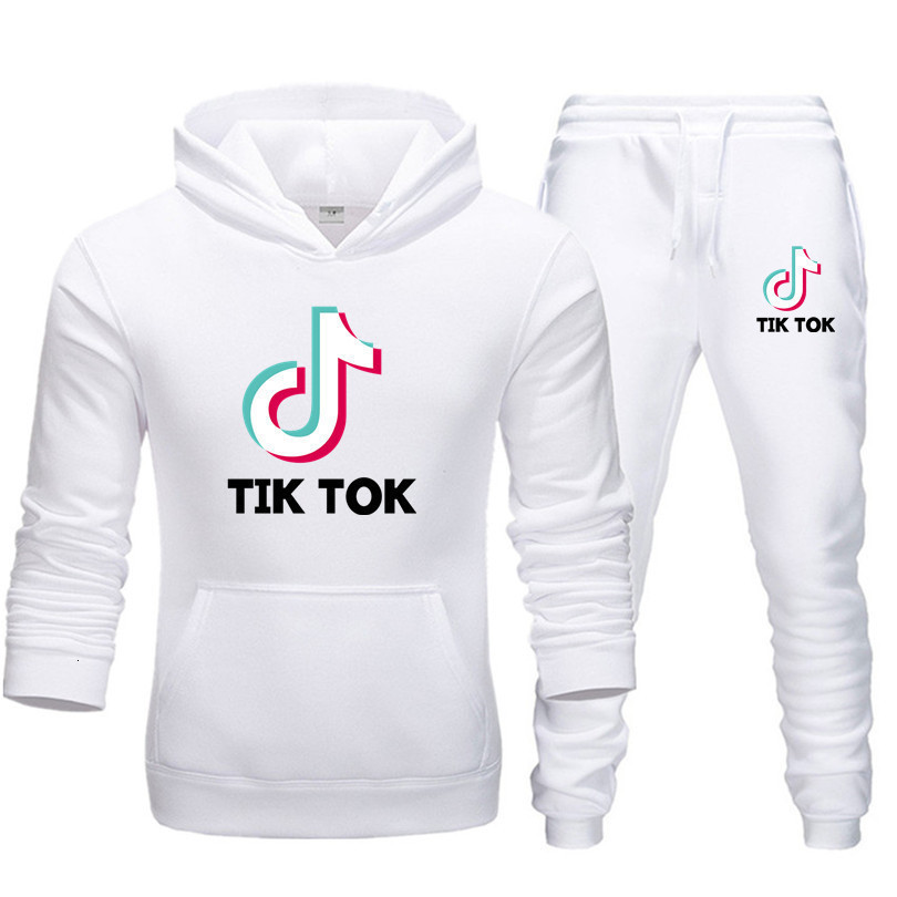 

Tiktok sportswear suit TIK TOK, Black