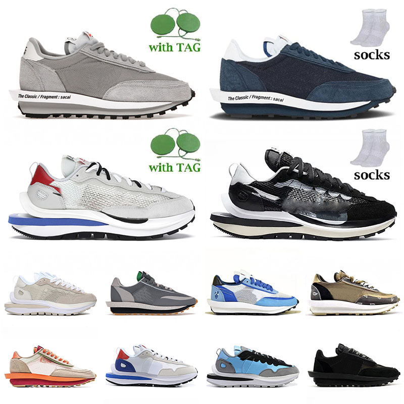 

2022 Sacais Sf Designer Ldv mens womens Running Shoes Fashin VaporWaffle Pegagsus Sport Sneaker Fragment Blue Void Cool Grey Kiss of Death 2.0 Game Royal Trainers, Sc08 40-45
