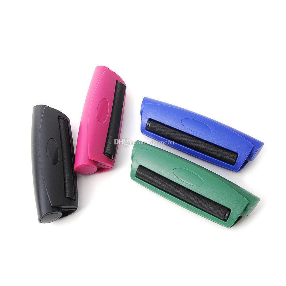 

Smoking 110mm Rolling Machine Plastic Manual Cigarette Maker Tobacco Hand Roller paper