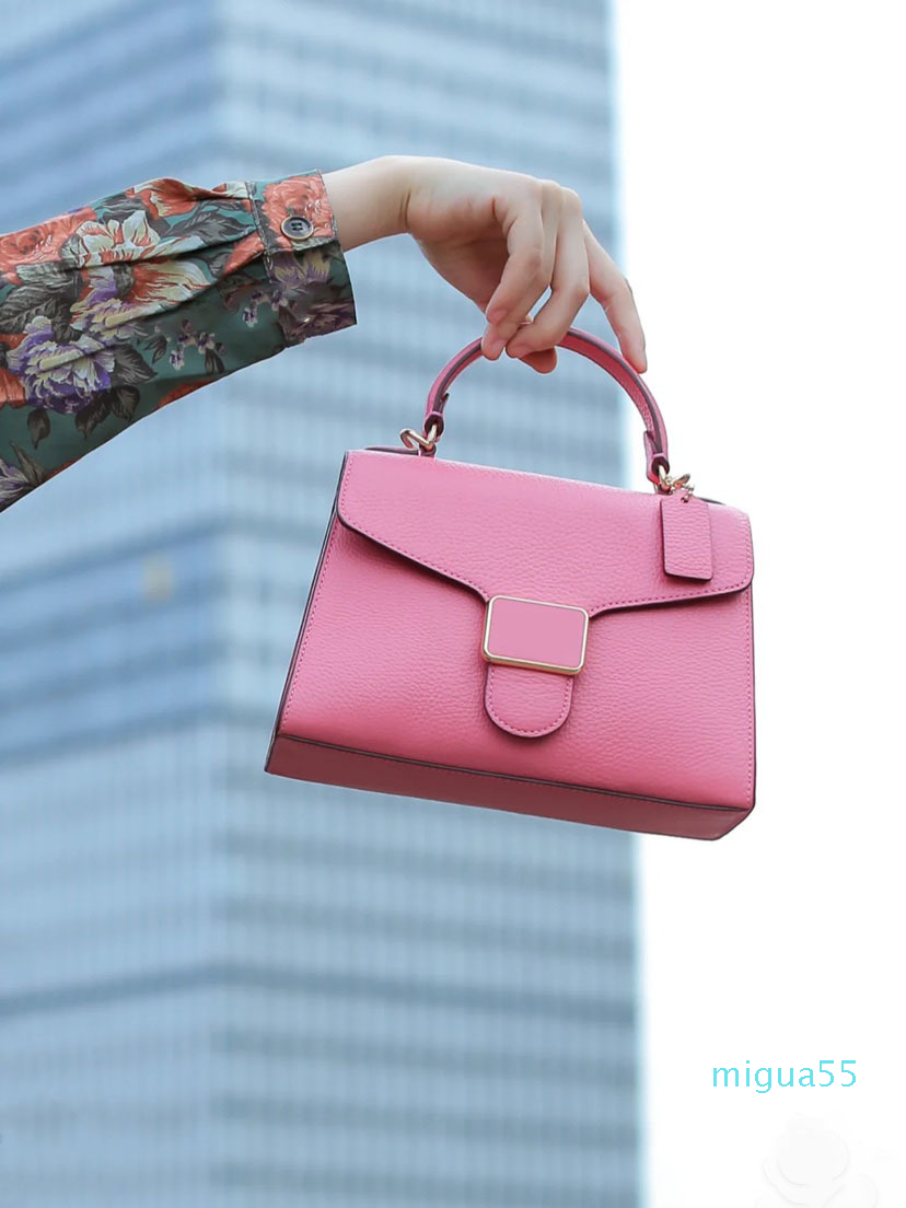 

2021 canvas ladies one-shoulder messenger bag classic brand designer, Brown