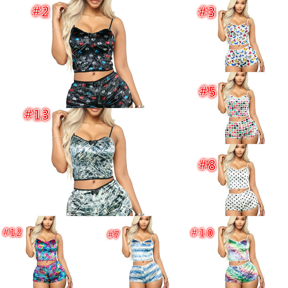 

Designer Tracksuits For Women 2 Piece Short Sets Summer Hollow-out Sexy Slim-fit Velvet Lace Two-piece Shorts Nightclub Outfit -2XL, A stlye