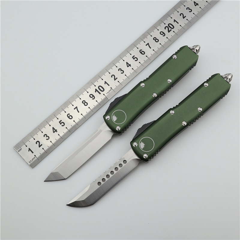 

Mic UT85 hellhound Automatic knife D2 UT121 Combat pocket knife BM 3300 3400 940 Self Defense Tactical hunting survival knife godfather 920