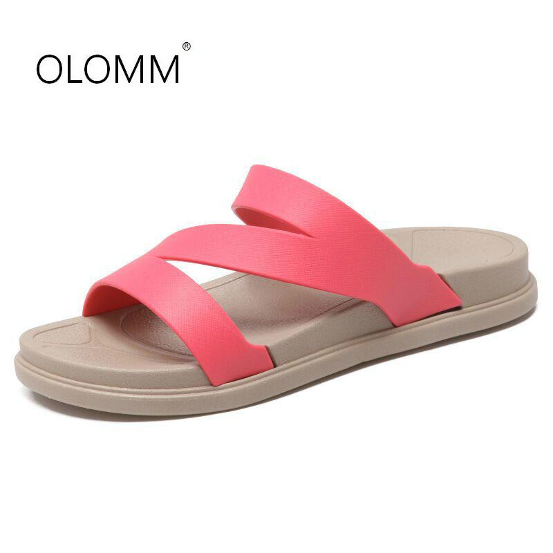 

Slippers Fashion Beach Slip Zapatos De Mujer Women Shoes House Summer Womens Indoor, Black