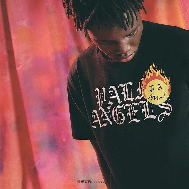 

burning Pa028 head 20fw s / s T-shirt, White;black