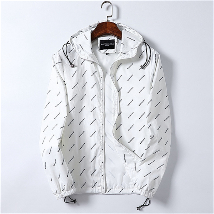 

Spring And Autumn Clothes Men Jacket Outwear Hooded Wadded Coat Slim Parka Hip Hop Mens Fashion PrintedAsian code M-3XL VB69