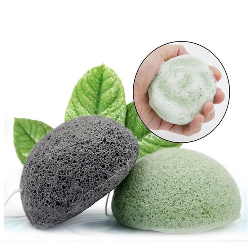 

Konjac Bath Sponges Facial Puff Face Cleanse Washing Konjacs Sponge Exfoliator Cleansing Face Care Makeup Tools 1449 V2