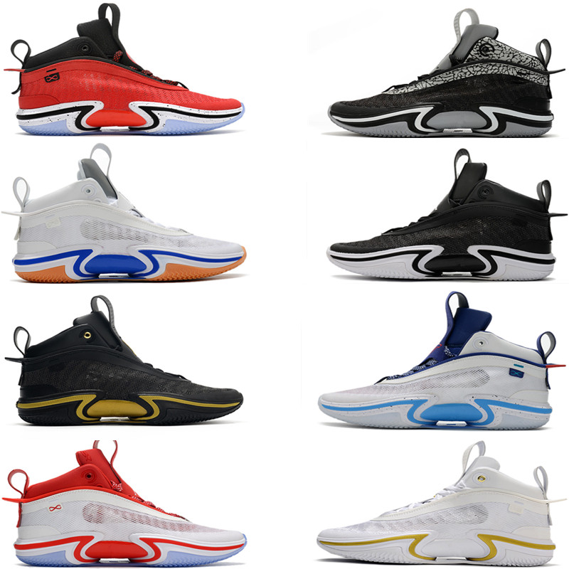 

Mens Jumpman 36 SE Basketball shoes Guo Ailun Luka Jayson PE Tatum Fragment Dynasties Morpho Warrior Sisterhood Bred trainers Youth Sneakers, 27