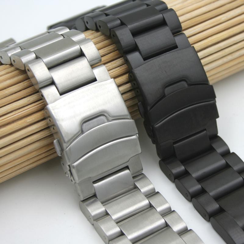 

Watch Bands Sanzhu Steel Belt Stainless Strap Men's Applicable Solid Thickened Strip Thick Diving 22/24/26mm