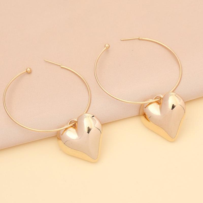 

Pendant Necklaces Vintage MultiLayer Heart Pendants For Women Gold Geometric Punk Necklace Design Wedding Jewelry Girlfriend Gifts